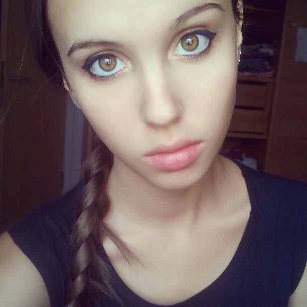 Maria Domark taking a selfie