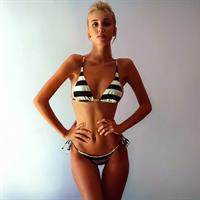 Maria Domark in a bikini