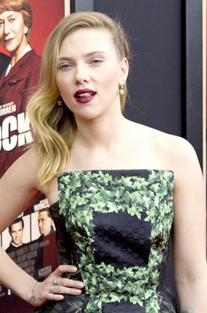 Scarlett Johansson at the  Hitchcock  New York Premiere 11/18/12 