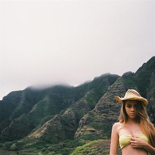 Paige Jimenez in a bikini