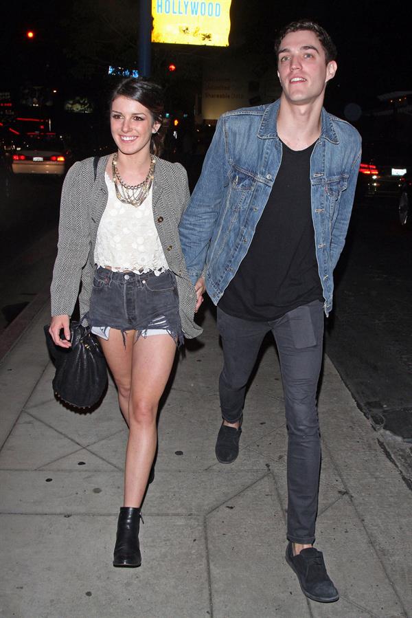 Shenae Grimes leaving Pink Taco in West Hollywood 9/29/2012 