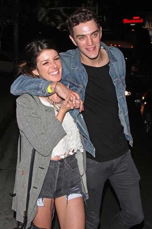 Shenae Grimes leaving Pink Taco in West Hollywood 9/29/2012 
