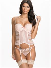 Johanna Lundback in lingerie