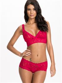 Johanna Lundback in lingerie