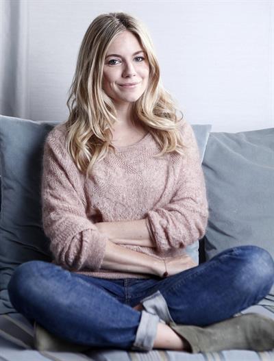 Sienna Miller Poses for a portrait at the London Hotel in New York - October 5, 2012 