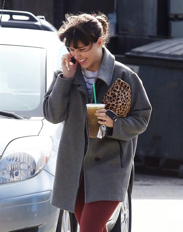 Sophia Bush at Starbucks in Beverly Hills 12/27/12 