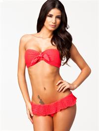 Johanna Lundback in a bikini