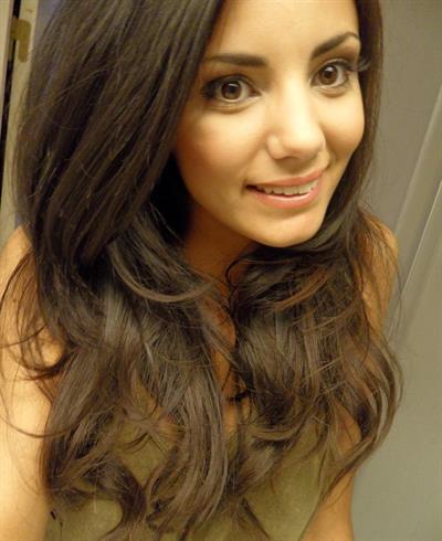 Johanna Lundback taking a selfie