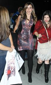 Sophia Bush at a Madonna concert at The Staples Center in LA on October 10, 2012 