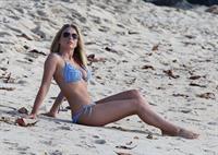 April Summers in a bikini