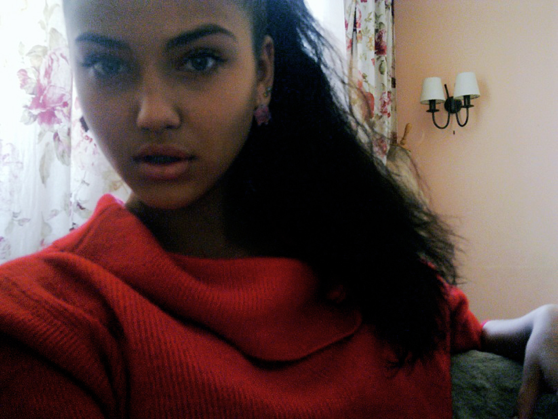 Kristina Krajt taking a selfie