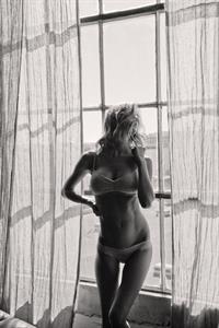 Alexandra Rabe in lingerie