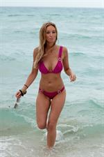 Lauren Pope in a bikini