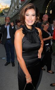 Teri Hatcher - Arrives for a Concert Salzburg Festival July 30, 2012