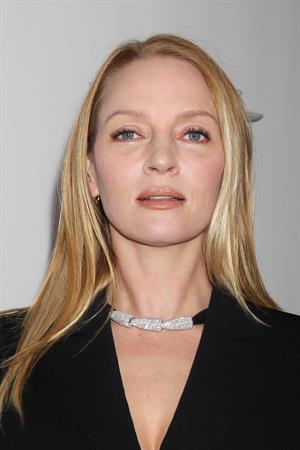 Uma Thurman New York Premiere of 'Playing for Keeps' presented by The Cinema Society & Film District December 5 