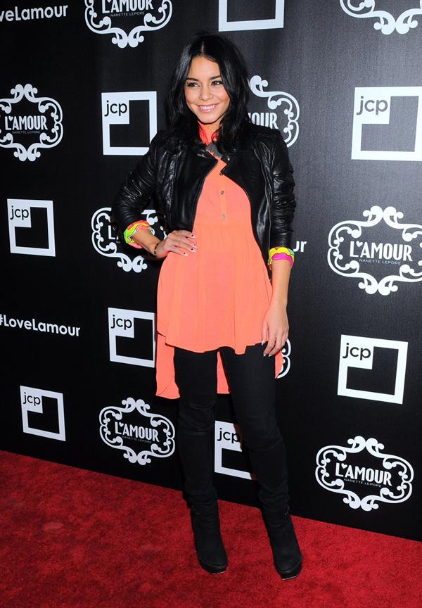 Vanessa Hudgens L'Amour by Nanette Lepore JCPenney launch party NY 1/24/13 