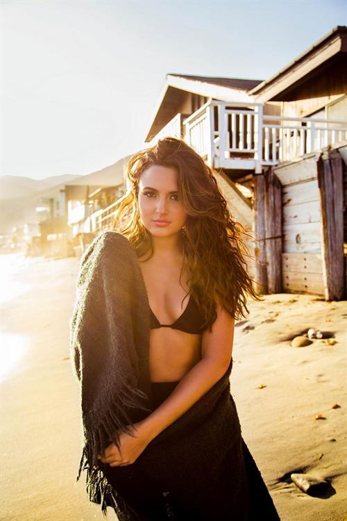 Nadia Forde in a bikini