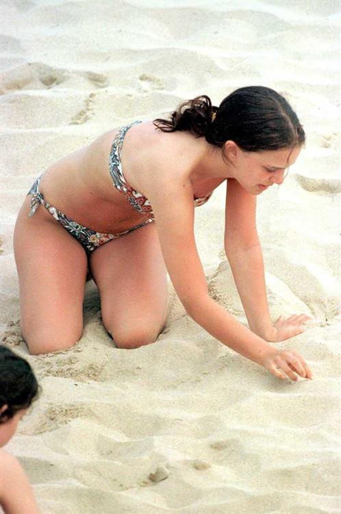 Natalie Portman in a bikini