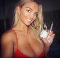 Lindsey Pelas in a bikini