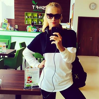 Tatyana Kotova taking a selfie