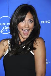 Minka Kelly NBC Universal Experience at Rockefeller Center as part of Upfront Week on May 12, 2008 