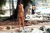 Kimberley Garner in a bikini