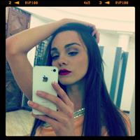 Anna Konchakovskaya taking a selfie