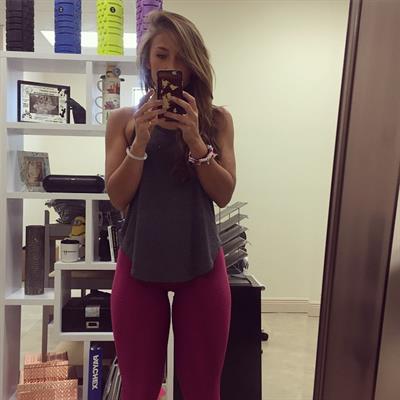 Nicole Mejia taking a selfie