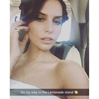 Genesis Rodriguez taking a selfie