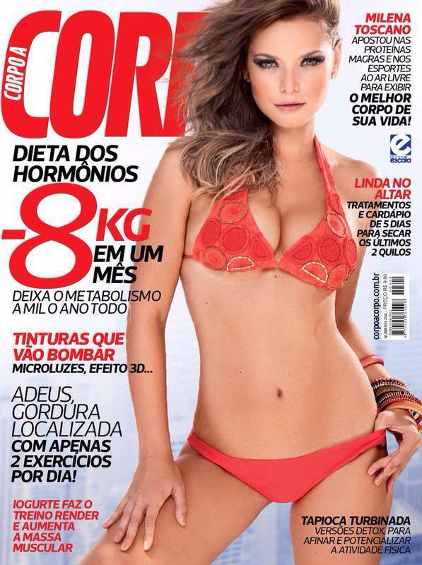 Milena Toscano in a bikini