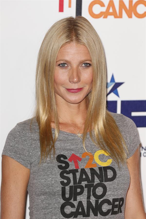 Gwyneth Paltrow attends the the 4th Biennial Stand Up To Cancer Event September 6, 2014