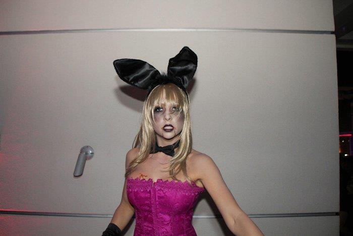 Anonymous in lingerie