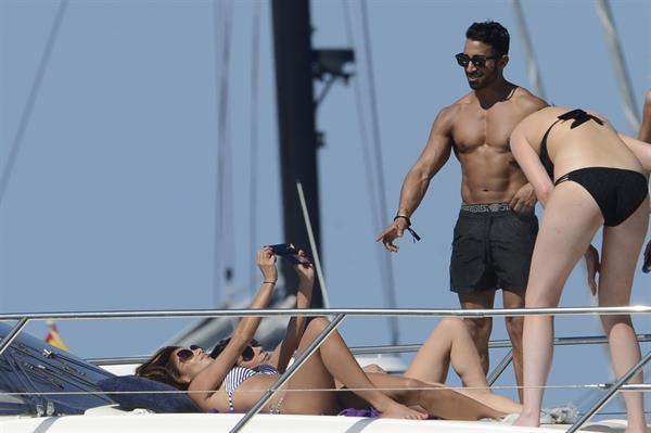 Nicole Scherzinger in a bikini in Ibiza on August 31, 2014