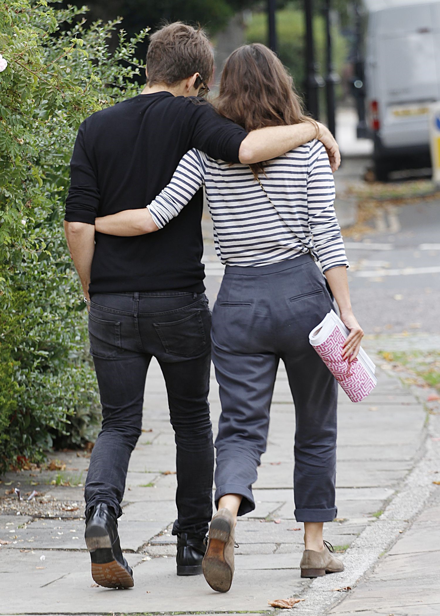 Keira Knightly & husband James Righton out shopping in North London September 3, 2014