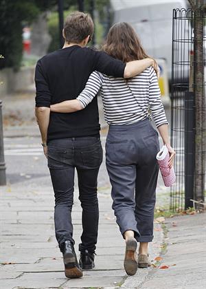 Keira Knightly & husband James Righton out shopping in North London September 3, 2014