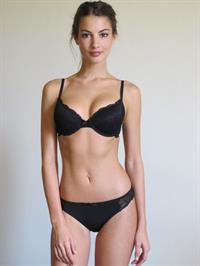 Katherine Henderson in lingerie