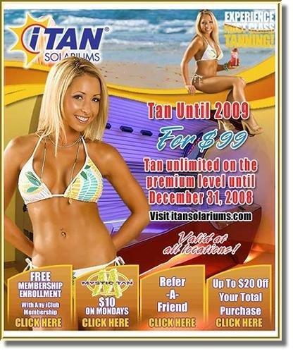 Emily Tisdale in a bikini