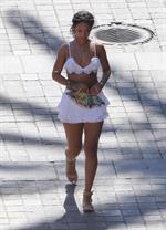 Rihanna in Calvi, Corsica