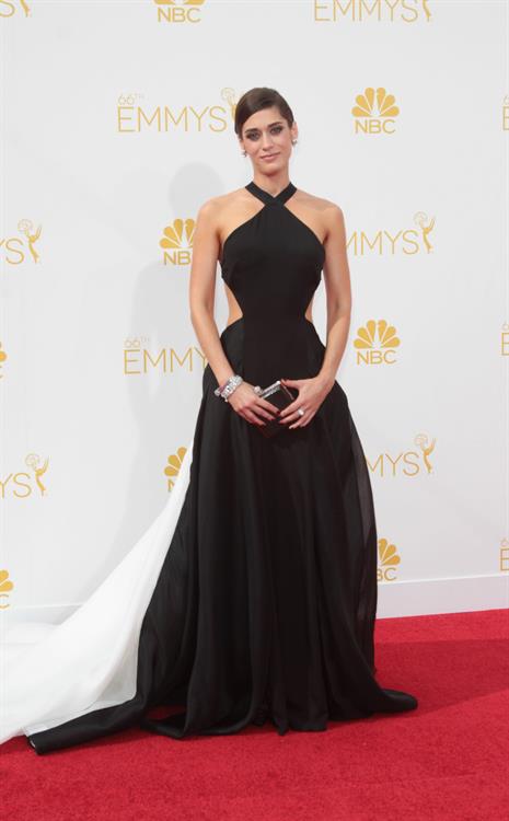 Lizzy Caplan on the 66th Primetime Emmy Awards August 25