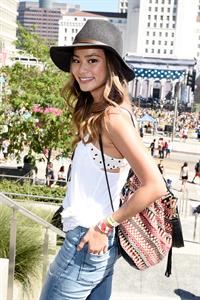 Jamie Chung at the 2014 Budweiser Made in America Festival in Los Angeles on August 30, 2014