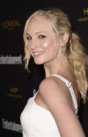 Candice Accola 2014 Entertainment Weekly pre-Emmy party August 23, 2014