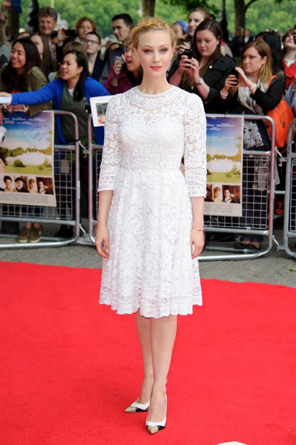 Sarah Gadon UK premiere of Belle June 5, 2014