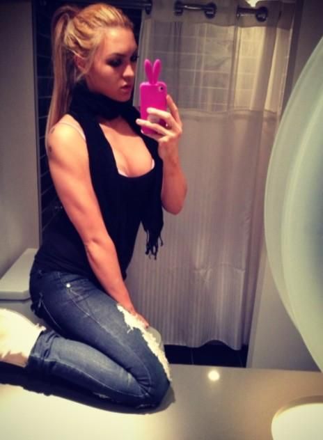 Penny Guerino taking a selfie