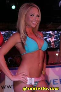 Emily Tisdale in a bikini