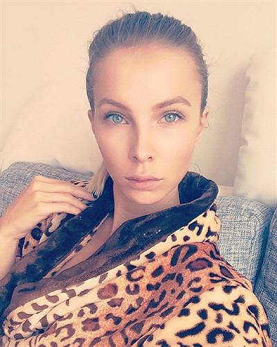 Tereza Jelinkova taking a selfie