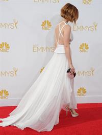 Kate Mara at the 66th annual Primetime Emmy Awards, arrivals August 25, 2014