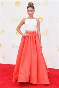 Sarah Hyland at 66th annual Primetime Emmy Awards, arrivals August 25, 2014