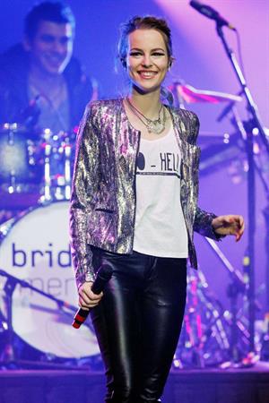 Bridgit Mendler Power 96.1's 2012 Jingle Ball at the Philips Arena in Atlanta 12/12/12 