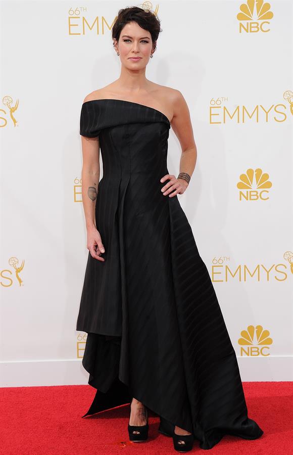Lena Headey at the 66th Primetime Emmy Awards August 25, 2014