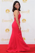 Julia Louis-Dreyfus at the 66th annual Primetime Emmy Awards, August 25, 2014
